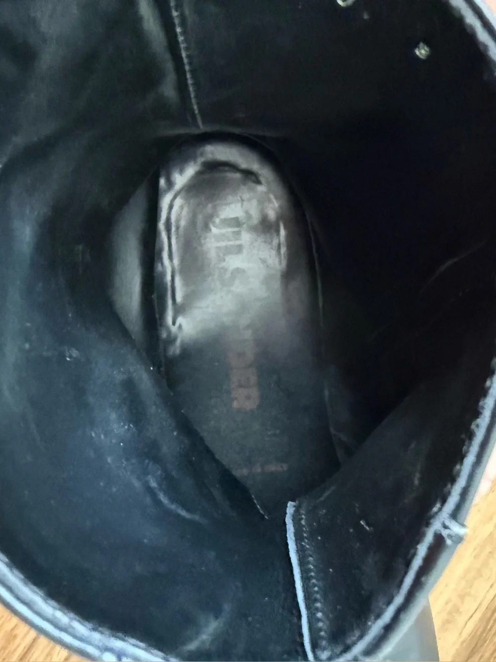 Jil Sander Men’s Black Leather Boots